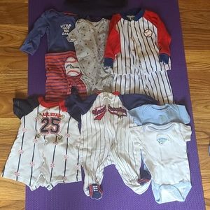Baseball baby bundle